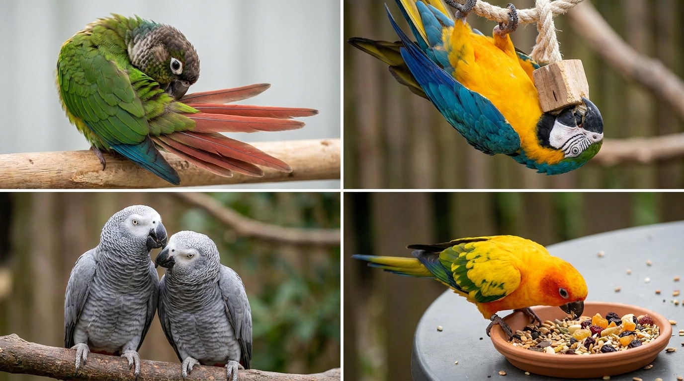 Common Parrot Behavior: Understanding Your Feathered Friend